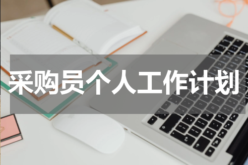 采购员个人工作计划