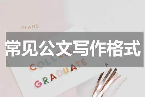 常见公文写作格式