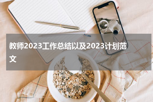 教师2023工作总结以及2023计划范文