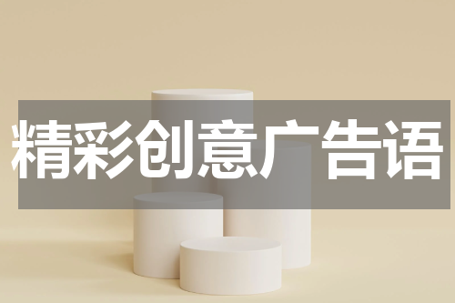 精彩创意广告语