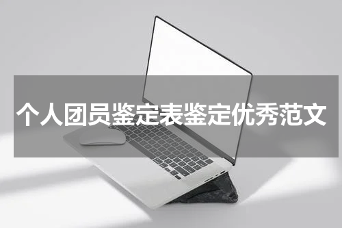 个人团员鉴定表鉴定优秀范文