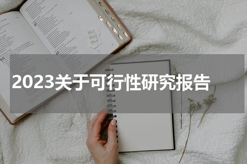 2023关于可行性研究报告