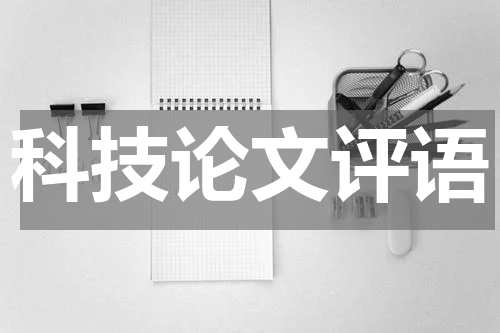 科技论文评语