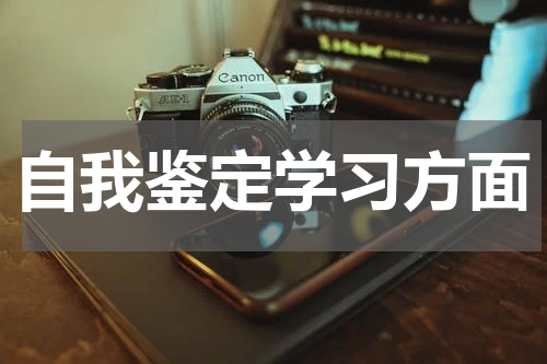 自我鉴定学习方面