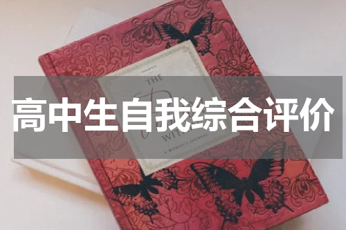 高中生自我综合评价