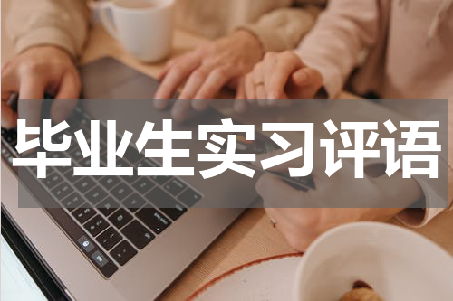毕业生实习评语