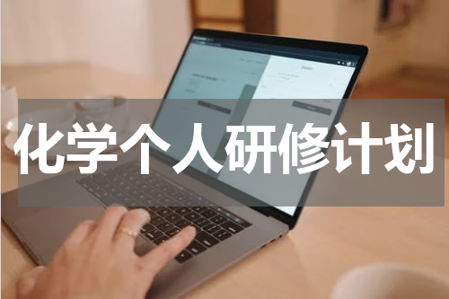化学个人研修计划