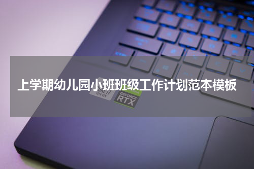 上学期幼儿园小班班级工作计划范本模板