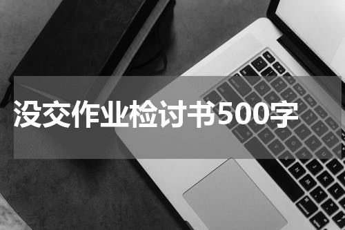 没交作业检讨书500字