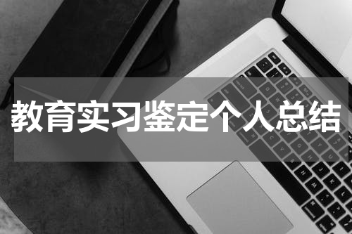 教育实习鉴定个人总结