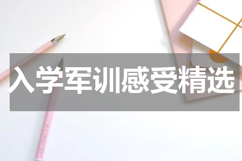入学军训感受精选