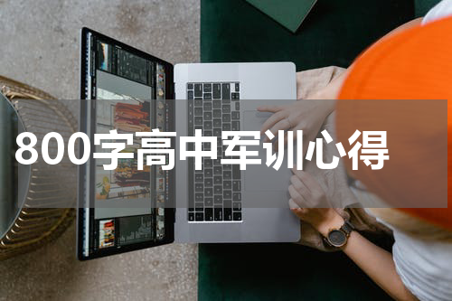 800字高中军训心得