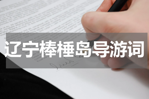 辽宁棒棰岛导游词
