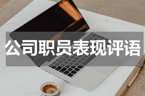 公司职员表现评语