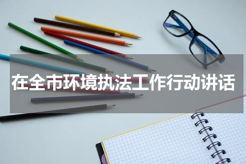 在全市环境执法工作行动讲话