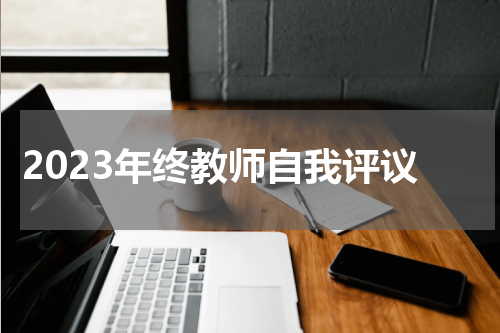 2023年终教师自我评议