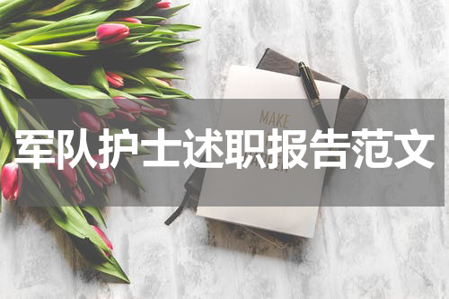 军队护士述职报告范文
