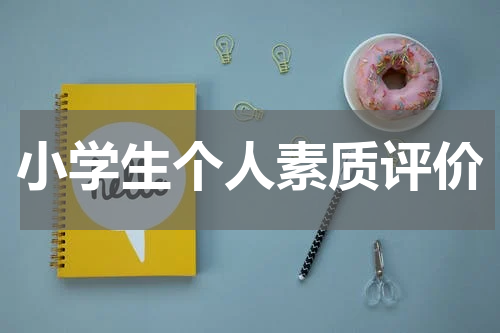 小学生个人素质评价