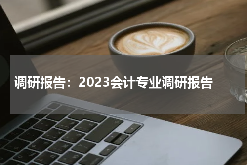 调研报告：2023会计专业调研报告