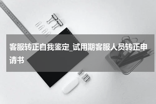 客服转正自我鉴定_试用期客服人员转正申请书