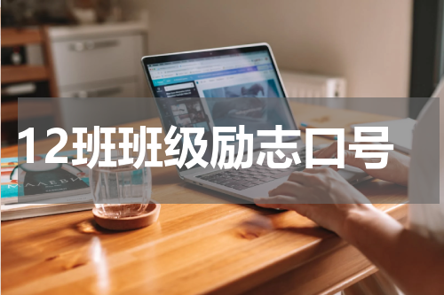 12班班级励志口号