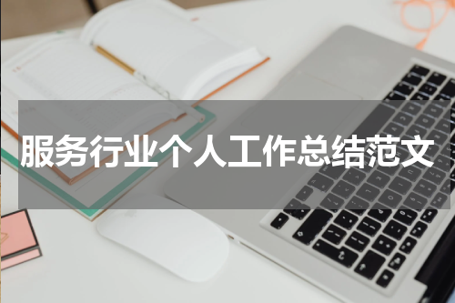 服务行业个人工作总结范文