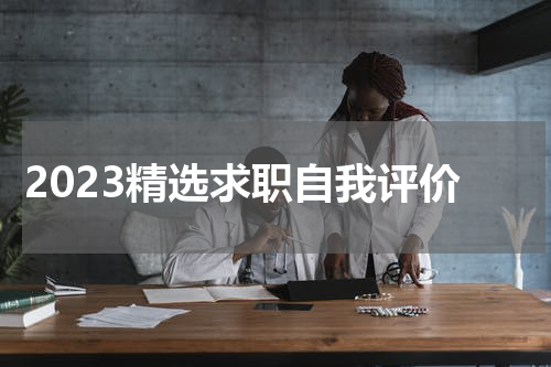 2023精选求职自我评价
