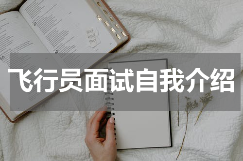 飞行员面试自我介绍