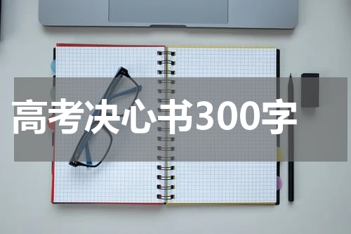 高考决心书300字