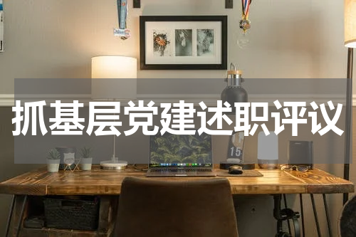 抓基层党建述职评议