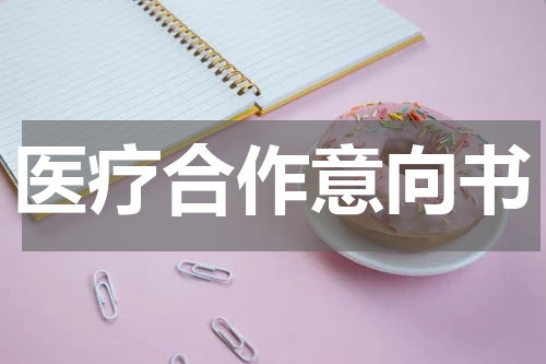 医疗合作意向书