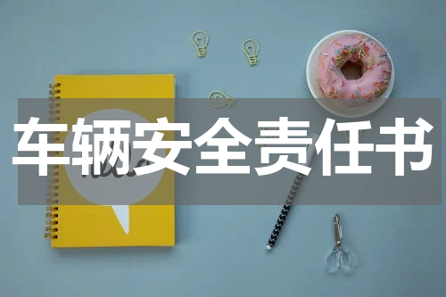 车辆安全责任书