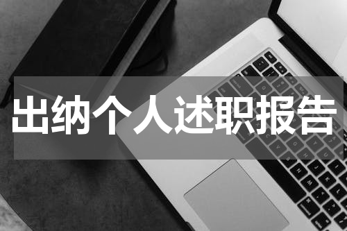 出纳个人述职报告