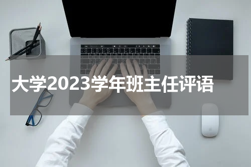 大学2023学年班主任评语
