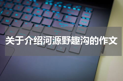 关于介绍河源野趣沟的作文