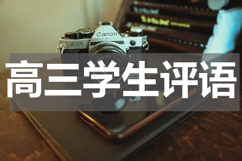 高三学生评语