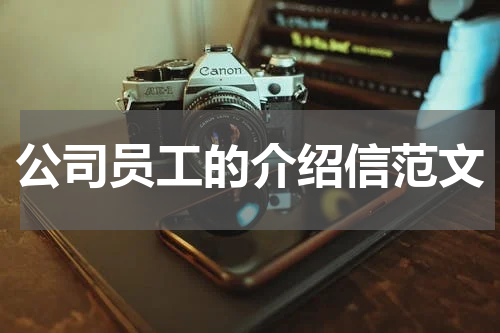 公司员工的介绍信范文