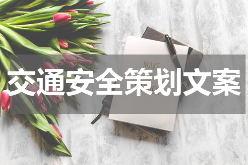 交通安全策划文案
