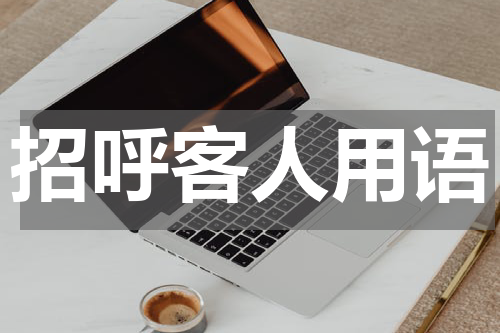 招呼客人用语