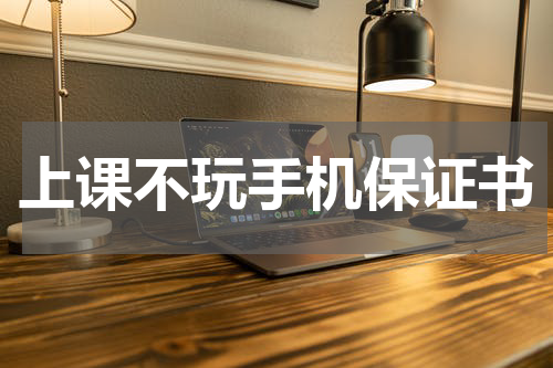 上课不玩手机保证书