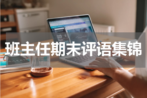 班主任期末评语集锦