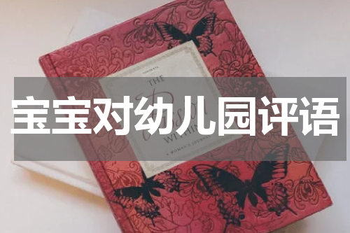 宝宝对幼儿园评语