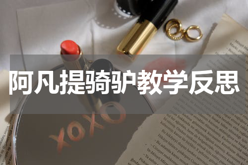 阿凡提骑驴教学反思