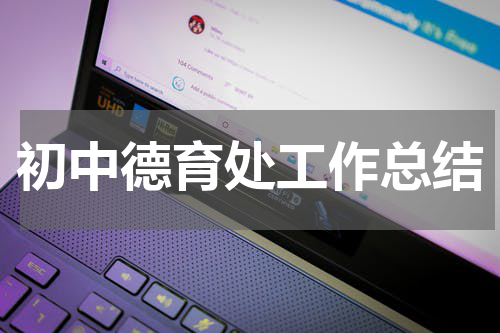 初中德育处工作总结