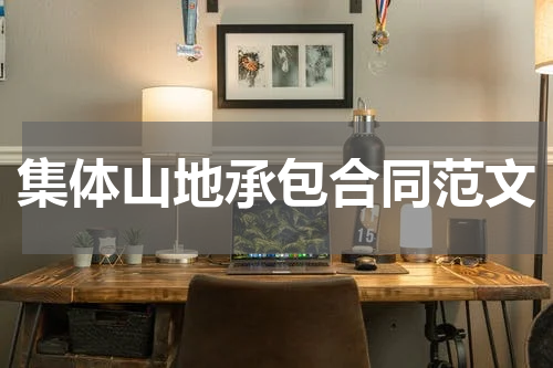 集体山地承包合同范文