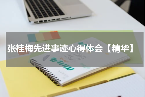 张桂梅先进事迹心得体会【精华】