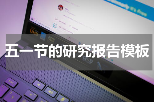 五一节的研究报告模板