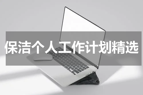 保洁个人工作计划精选