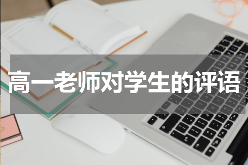 高一老师对学生的评语