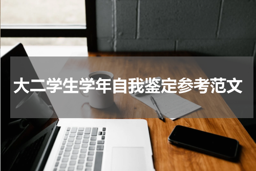 大二学生学年自我鉴定参考范文